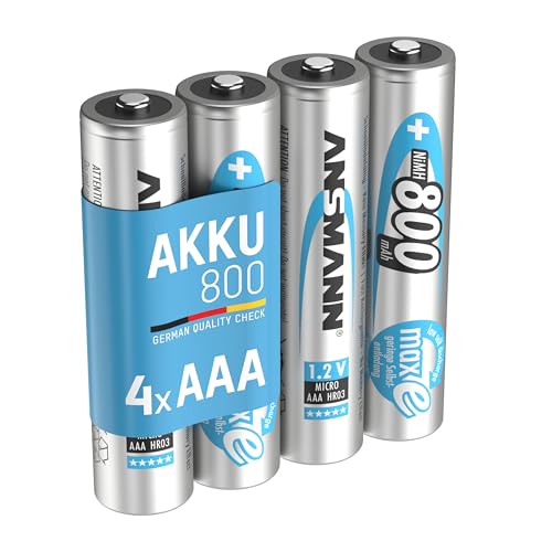 Ansmann Akku-5035042, Unisex – Adulti Batteria-2029113900 Batteria, Multicolore, One Size, Taglia Unica
