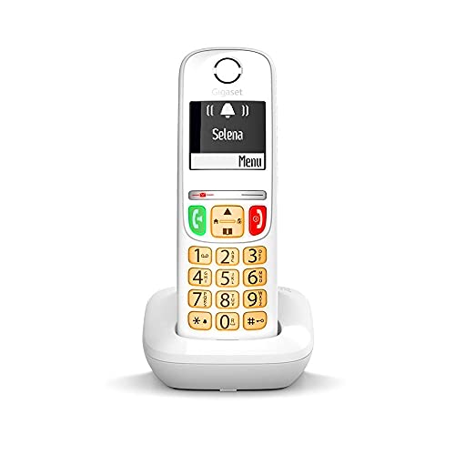 Gigaset Cordless E270 Con Tasti Grandi | Bianco