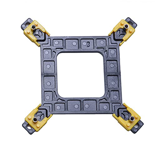 Nmd&Lr Staffa Della Ventola Di Raffreddamento Della Cpu, Staffa Della Ventola Della Cpu Con Fibbia Del Computer Desktop, Adatta Per La Base Lga775 / 1