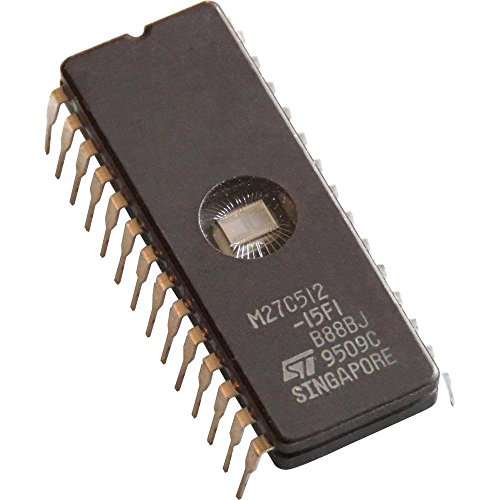 Stmicroelectronics M27C512-Dip28W Ci Memoria Cdip-28 Eprom 512 Kb, 64 K X 8
