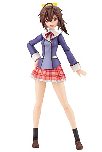 Kotobukiya Sousai Shojo Teien Figurine Plastic Model Kit 1/10 Ao Gennai Wakaba Girls' High School Winter Clothes 16 Cm