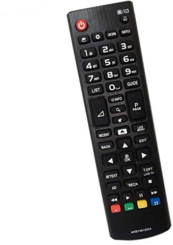 Nuovo Telecomando Sostitutivo Lg Akb74915324 Adatto Per Lg Smart Tv Led Lcd 32Lh590U 32Lh604V 43Lh630V 43Uh664V 49Lh590V 49Lh604V Nessuna Configurazio
