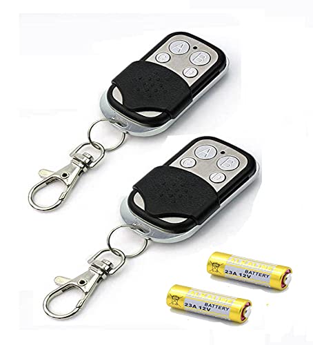 Enterelettronics 2 Telecomandi Per Cancello Universale 433,92Mhz+2 Batterie Omaggio Nb.Non Duplica I Telecomandi A Codice Variabile-Assicurati Che Il