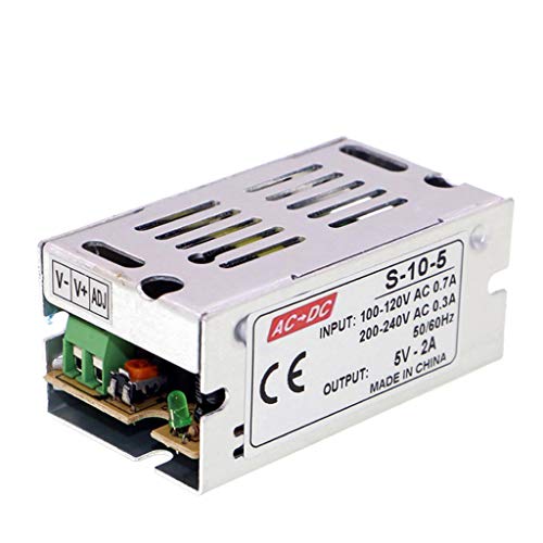 Alimentatore 5V 2A 10W Trasformatore Ac 110/220V A Dc 5 Volt 2 Ampere Alimentatore Per Led Striscia