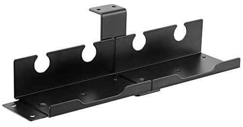 Mywall Supporto Per Ciabatta Elettrica Hz29L, Porta Ciabatta Per Scrivania, Porta Ciabatta Per Tavoli, Sistema Di Gestione Dei Cavi Sul Posto Di Lavor
