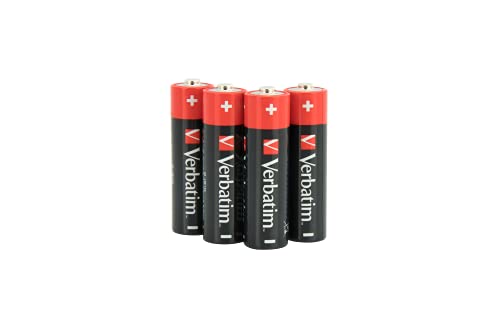 Verbatim Batterie Alcaline Aa Pila Stilo Aa Alkalina Blis.4 Pile