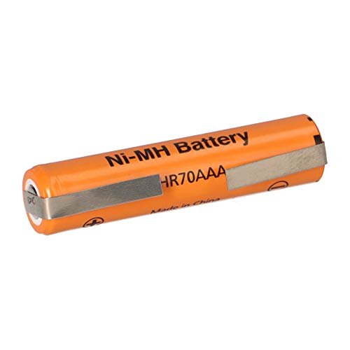Batteria Compatibile Braun Pulsonic Slim Spazzolino Elettrico Nimh Aaa 1,2 V 700 Mah Micro Con Linguette Di Saldatura