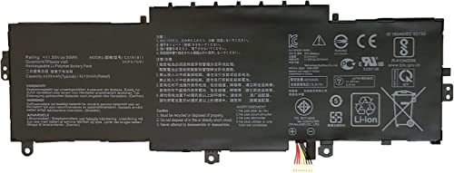 Akkee C31N1811 Batteria Per Asus Zenbook 14 Ux433 Ux433F Ux433Fa Ux433Fn Bx433Fn Rx433Fn U4300F U4300Fa U4300Fn Deluxe13 14 Ux433Fa-A5090T Ux433Fn-A50