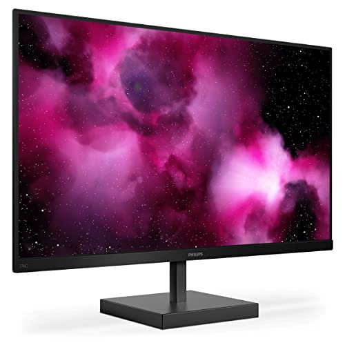 Philips Monitor Gaming 276C8 Ultraslim, Con Usb-C, Ips, Amd Freesync 75 Hz, Quad Hd 2560 X 1440, Hdr 10.2 Hdmi, Multiview, Ultrawide Color, Nero