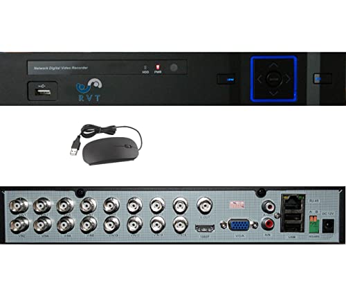 Rvt-Tc016Pl Dvr Nvr 16 Canali Ch 3.0 Mp / 1080P 5 In 1 App Xmeye Uscita Video Bnc Video Out, Vga, Hdmi