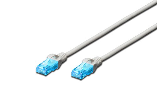 Digitus 0.25M Cat5E U-Utp Cavo Di Rete 0,25 M U/Utp (Utp) Grigio, Cat-5E - 0,25 M, Cavo Patch - U-Utp - Pvc - Cca