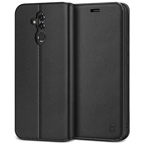 Bez Cover Huawei Mate 20 Lite, Custodia Per Huawei Mate 20 Lite Protettiva Portafoglio In Pelle Con Porta Carta Di Credito, Kick Stand, Chiusura Magne