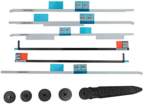 Olvins Strisce Adesive Display Lcd Nastro+Maniglia Per Ruota Di Apertura Kit Di Strumenti Per Rimozione Schermo Lcd Per Imac 21,5 "A1418 (076-1437 076