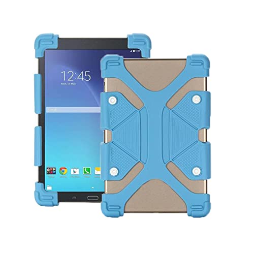 Enjoy-Unique Custodia Cover Universale, Estendibile E Regolabile, Antiurto, In Silicone, Funzione Leggio, Per Tablet, Ipad, Pc, Samsung, Chuwi Da 9,8"