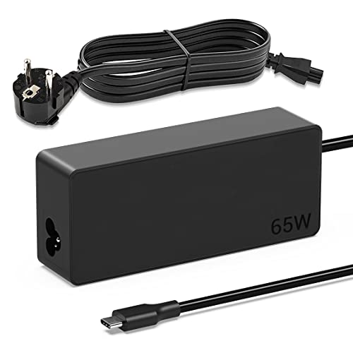 Alimentatore Usb C 65W Per Lenovo Thinkpad T14 T15 T480 T480S T490 T490S T580 T590 E490 E580 X280 X380 L380 L480 L490 Yoga 720 730 910 Caricabatterie