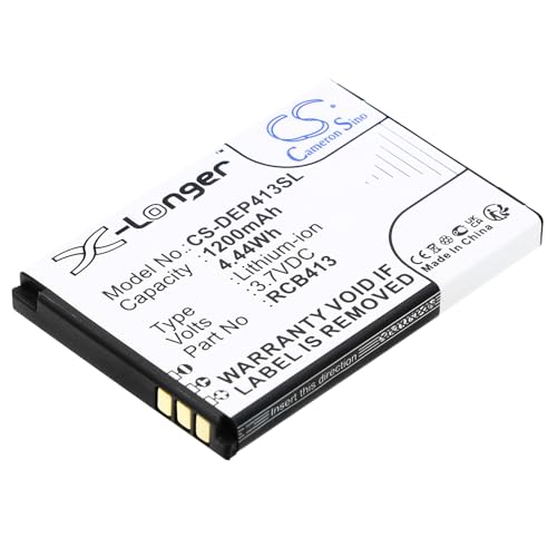 Techtek Batterie Compatibile Con [Doro] Primo 406, Primo 413, Primo 414 Sostituisce Rcb01P01, Per Rcb413, Per Rcbntc01 Fba
