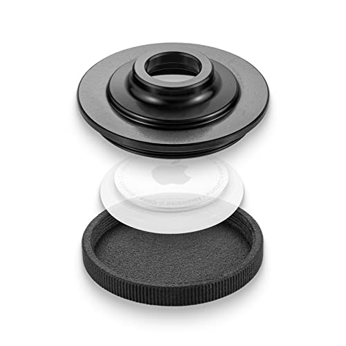Granite Stash Airtag Kit Di Montaggio Per Bicicletta - Per Stash & Stash Rt Con Tappo Inferiore Da 42 Mm - Supporto Per Airtag Nascosto Sotto La Coron