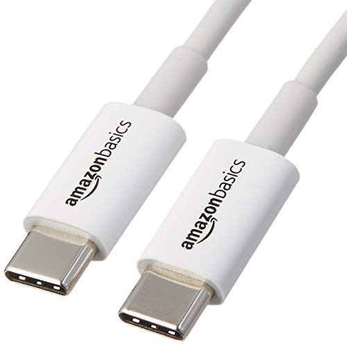 Amazon Basics Cavo Da Usb-C A Usb-C 2.0 A Ricarica Rapida, Velocità 480 Mbps, Certificazione Usb-If, Per Apple Iphone 15, Ipad, Samsung Galaxy, Tablet