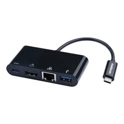 Audio Video Mediacom Type-C Multiport Adapter - Docking Station - Usb-C - Hdmi - Gige