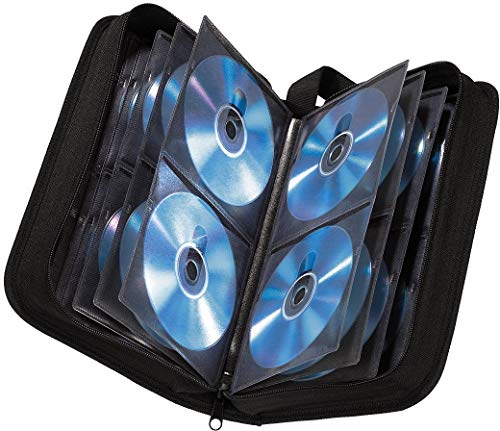 Hama Custodia Cd Per 104 Cd / Dvd / Blu-Ray, Nero