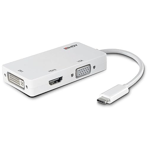 Lindy Convertitore Usb 3.1 Tipo C A Triplo Display