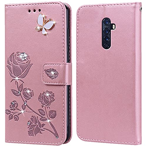 Cover Per Oppo Reno2 Custodia,Carta Fessura, Supporto Stand,Silicone Tpu,Flip Protettiva Case Per Oppo Reno 2(6.5")