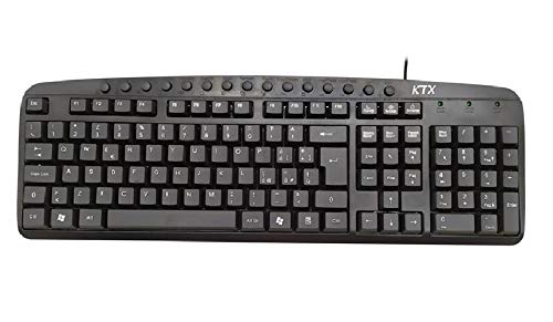 Ktx Tastiera Kb-2105U Usb Multimediale Nera