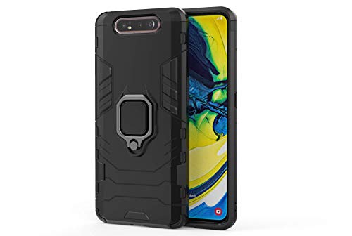 Lemaxelers Custodia Galaxy A80,Cover Per Samsung Galaxy A90,Antiurto Silicone Tpu E Pc Doppio Strato Protettiva Bumper Silicone Cover Con 360 Gradi Gi
