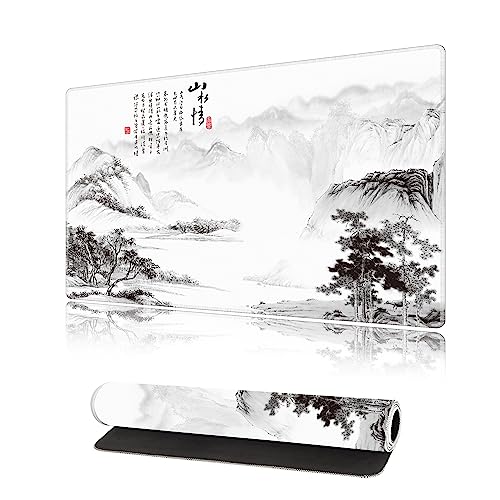 Ll-Coeur Xxl Paesaggio Tappetino Per Mouse Pad Gaming Computer Scrivania Desk Mat (600 X 400 X 3 Mm, Paesaggio 2)