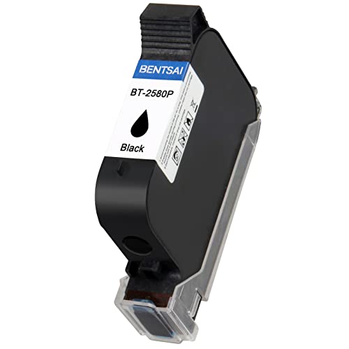 Bentsai Bt-2580P Cartuccia D'Inchiostro A Secco Rapido Solvente Nero In Stampante A Getto D'Inchiostro Portatile Invisibile Bt-Hh6105B2, Bt-Hh6105B3 E
