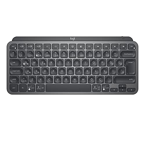 Logitech Mxkeys Mini Wrls Illuminata Kb Graphite - Pan - Nordic