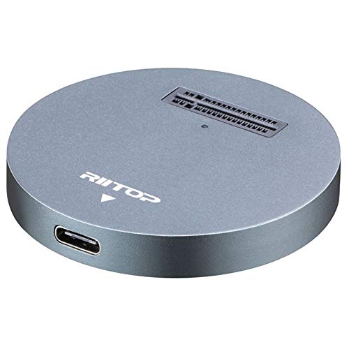 Adattatore Da Nvme A Usb Docking Station, Riitop M.2 Pcie Nvme Ssd A Usb 3.1 C Reader Per Ssd M.2 M-Key Nvme