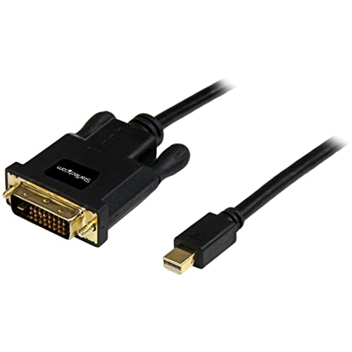 Startech.Com Cavo Da Mini Displayport A Dvi 1,8 M, Adattatore Mini Dp/Dvi 1080P, Convertitore Passivo Mdp 1.2/Dvi-D Single Link, Da Mdp/Thunderbolt 1/