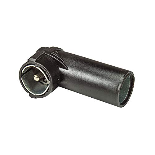 Tomzz Audio 1500-003 Adattatore Antenna Din 150 Ohm A Iso 50 Ohm Da Vecchio A Nuovo Spinotto Angolare Rivestimento In Plastica