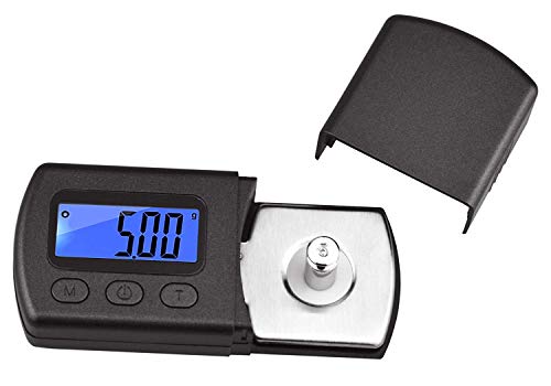 Fasizi Professionale Alta Precisione Digitale Mini Giradischi Stilo Forza Scala Calibro Tester 0.01G Blu Lcd Retroilluminazione Per Tonearm Phono Cart