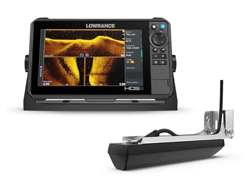 Lowrance Hds-9 Pro Display Solarmax Hd Ips Da 9", Chartplotter Fishfinder Dual 1 Kw Sonar Chirp(Con Trasduttore Acitve Imaging Hd 3-1)