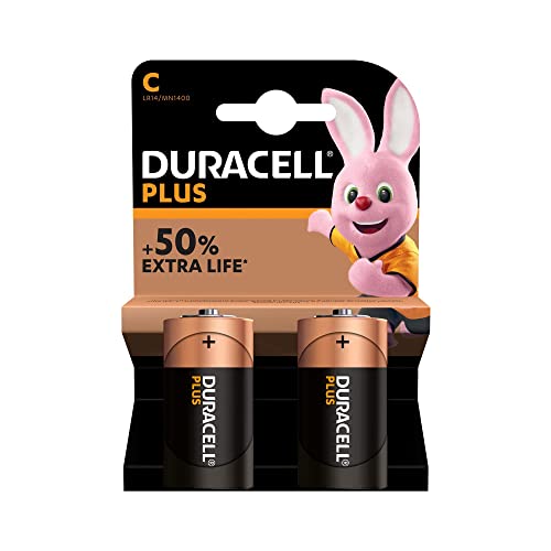Duracell - Plus C, Confezione Da 2