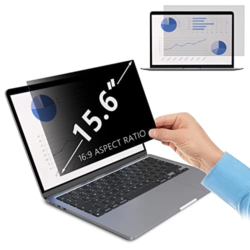 Pacebid Privacy Filtro/Privacy Screen Filter/Schermo Per La Privacy Per Notebook, Pellicola De Protezione Per Laptop E Computer Portatile (15.6" Polli
