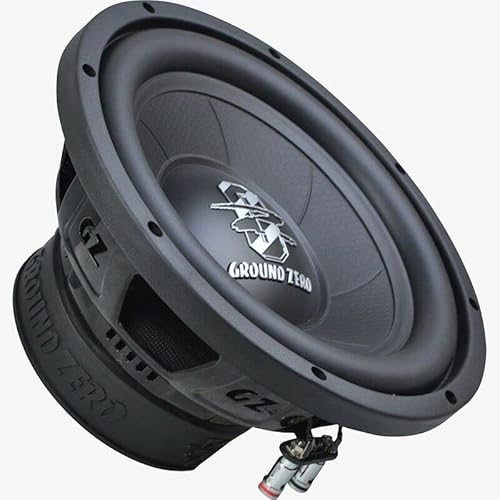 Ground Zero Gziw 250 Subwoofer 25 Cm 250 Watt Rms 4Ω Sub Auto Sq Spl 250Mm 25Cm