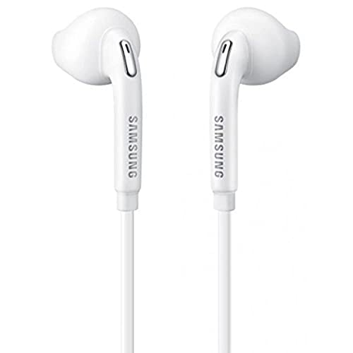Samsung Eo-Eg920Bw Bianco Originale Headset/Handsfree/Cuffie/Auricolari Con Controllo Del Volume Per Cellulari Galaxy (Non Retail Packaging – Confezio