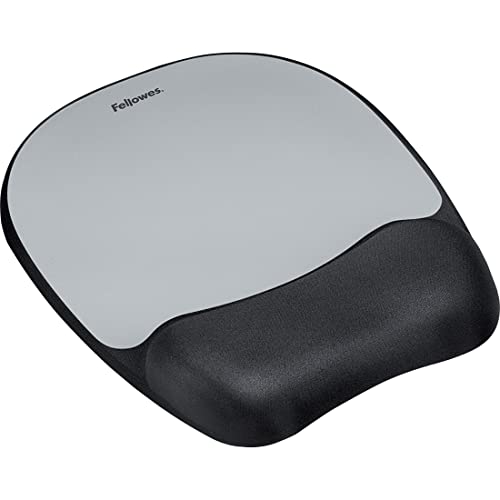 Fellowes Tappetino Per Mouse In Memory Foam Con Poggiapolsi