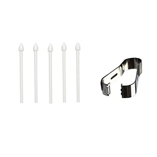 Punte 5X S Pen Per Samsung Galaxy Tab S7 Fe/Tab S7 (4G 5G) / Tab S7+ Plus/Tab S6 4G 5G/ Tab S6 Lite Input Stilo S Punte Della Penna Con Strumento Bian