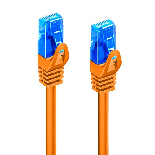 Cavo Ethernet Di Rete Patch Cat.5E U/Utp Trasmissione Fino A 1Gigabit, 2 Connettori Rj45, Cavo In Pvc, Cca, Awg 26/7. Ideale Per Trasmissione Fibra Ot