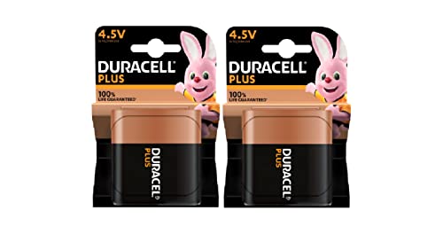 2X Duracell Plus Mn 1203 3Lr12 4,5V (2 Blister Da 1 Batteria) 2 Pile