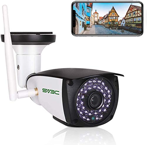 Sv3C Telecamera Wi-Fi Esterno Hd 5Mp Videocamera Sorveglianza Esterno Wifi Con Rilevamento Umanoide, Audio Bidirezionale, Visione Notturna, Ip66, Vist
