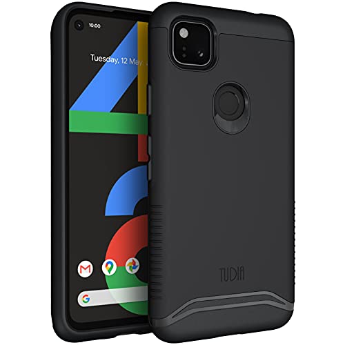 Tudia Dualshield Compatibile Con Cover Google Pixel 4A, [Merge] Case Protettiva Rigida In Tpu Ultra Sottile Antiurto Militare Di Grado Custodia Pixel 