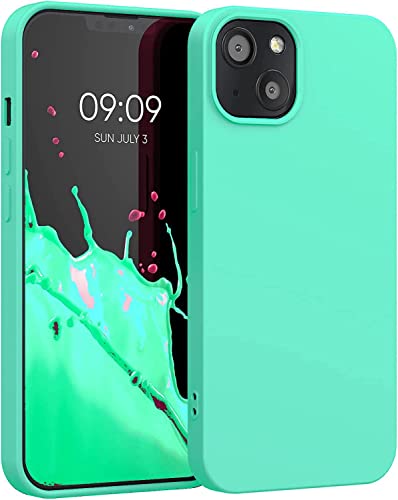 Captor Cover Custodia Colorata In Silicone Liquido Per Apple Iphone 14 6.1" Protezione Alta Qualità Bordo Rialzato Per Schermo E Fotocamera Sottile Mo