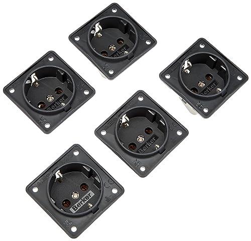 Berker Berk 941852505 - Presa Schuko (5 Pezzi)