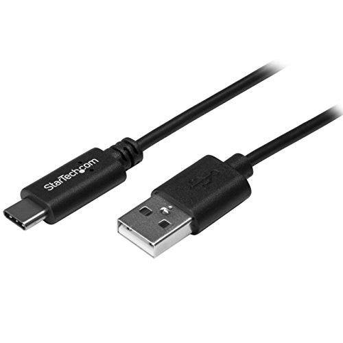 Startech.Com Usb2Ac2M Cavo Di Ricarica Usb-C A Usb-A, M/M, Usb 2.0, 2 M, Nero