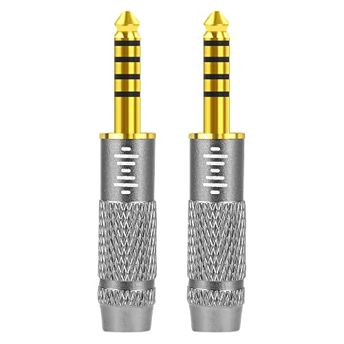Geekria Apollo Da 4,4 Mm Maschio A 3,5 Mm E Adattatore Placcato Oro Bilanciato Femmina Da 2,5 Mm Per Sony Nw-Zx300A, Nw-Wm1A, Nw-Wm1Z, Pha-2A, Ta-Zh1E